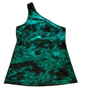 Lululemon Meshed Up 1 Shoulder Tank